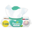 Вологі серветки Pampers Sensitive дитячі 80шт