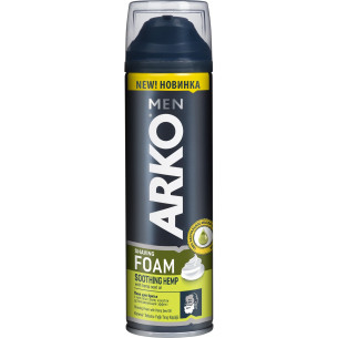 Піна для гоління Arko Hemp 200мл