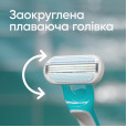 Станки для гоління жіночі одноразові Gillette Venus Tropical з 3 лезами, 3шт