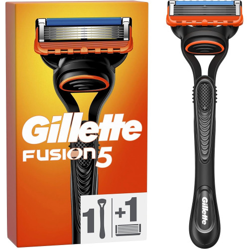 Станок для гоління чоловічий Gillette Fusion 5 з 2 касетами