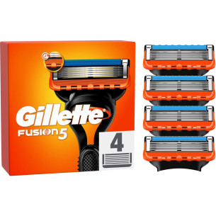 Змінні картриджі для гоління Gillette Fusion 5, 4шт