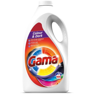 Гель для прання кольорових та темних тканин Gama 4,5л Гель для прання кольорових та темних тканин Gama 4,5л