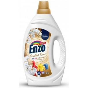 Гель для прання кольрових та темних тканин Deluxe Enzo Elite Orchid Time 4л Гель для прання кольрових та темних тканин Deluxe Enzo Elite Orchid Time 4л