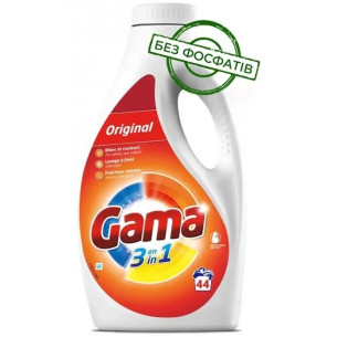 Гель для прання універсальний Gama оригінал 1,98л