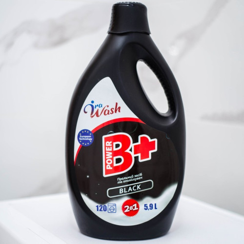 Гель для прання з ополіскувачем для чорних тканин Ira Wash B+ 5,9л