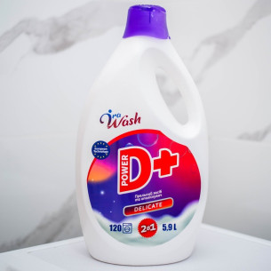 Гель для прання з ополіскувачем для делікатних тканин Ira Wash D+ 5,9л Гель для прання з ополіскувачем для делікатних тканин Ira Wash D+ 5,9л
