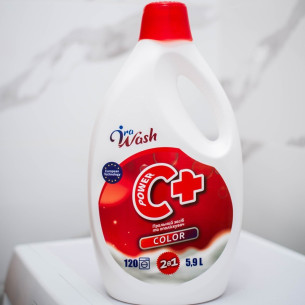 Гель для прання з ополіскувачем для кольорових тканин Ira Wash C+ 5,9л Гель для прання з ополіскувачем для кольорових тканин Ira Wash C+ 5,9л