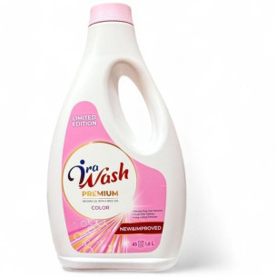 Гель для прання з ополіскувачем для кольорових тканин Ira Wash Premium 1,8л Гель для прання з ополіскувачем для кольорових тканин Ira Wash Premium 1,8л