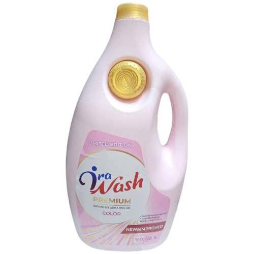Гель для прання з ополіскувачем для кольорових тканин Ira Wash Premium 6,3л