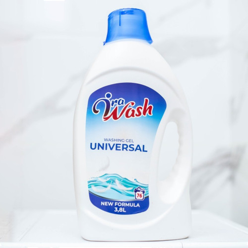 Гель для прання з ополіскувачем універсальний Ira Wash 3,8л