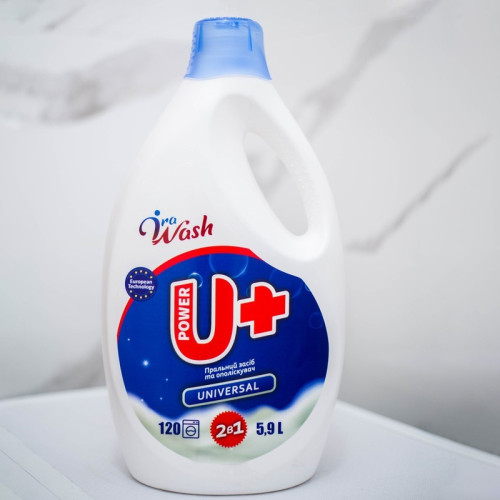 Гель для прання з ополіскувачем універсальний Ira Wash U+ 5,9л