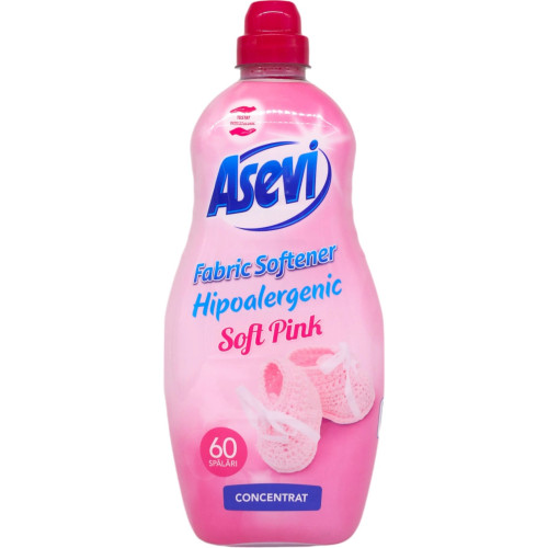 Кондиціонер для прання Asevi Soft Pink 1,5л