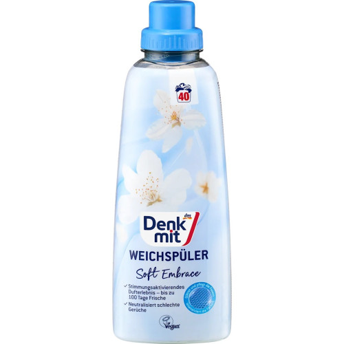 Кондиціонер для прання Denkmit Soft Embrace 1л Кондиціонер для прання Denkmit Soft Embrace 1л