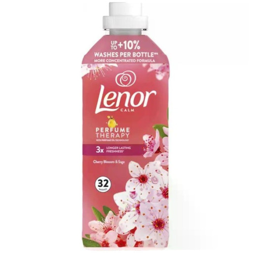 Кондиціонер для прання Lenor вишневий цвіт та шавлія 675мл