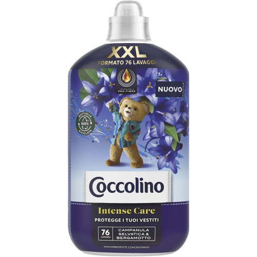 Концентрований кондиціонер для прання Coccolino Campanula Selvatica & Bergamotto 1,75л