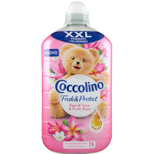 Концентрований кондиціонер для прання Coccolino Fiori di Tiare & Frutti Rossi 1,75л