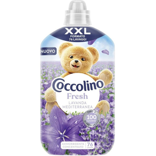 Концентрований кондиціонер для прання Coccolino Lavanda Mediterranea 1,75л