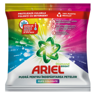 Кисневий плямовивідник Ariel Color Diamond Bright для кольорових тканин 150г