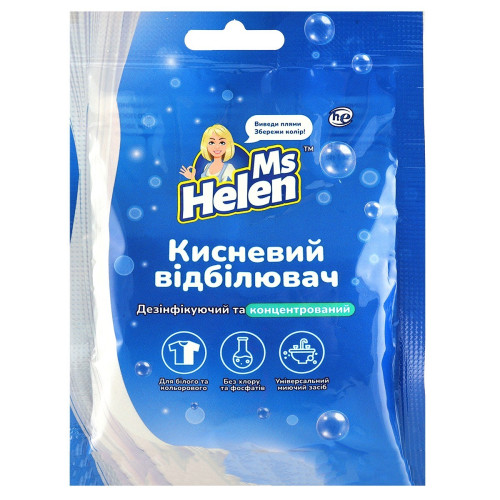 Кисневий відбілювач Ms Helen 70г Кисневий відбілювач Ms Helen 70г