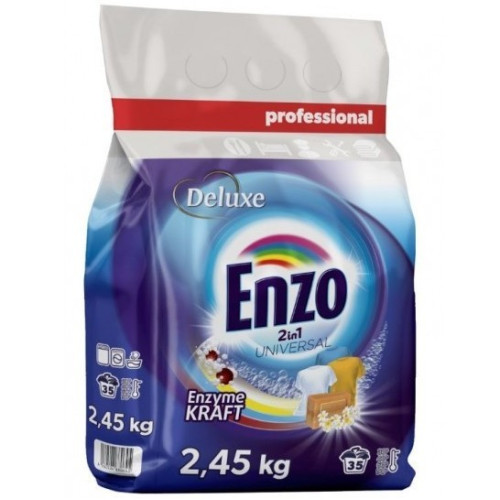 Пральний порошок універсальний Deluxe Enzo 2,45кг