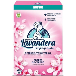 Пральний порошок універсальний Lavandera Flores de Cerezo з ароматом квітучої вишні 4,675кг