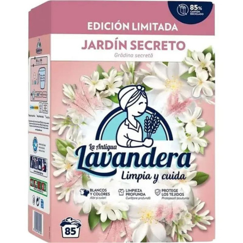 Пральний порошок універсальний Lavandera Jardin Secreto з ароматом квітів 4,675кг