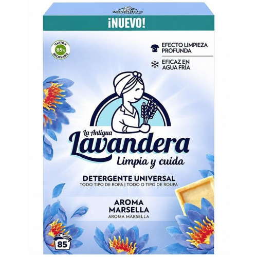 Пральний порошок універсальний Lavandera Marsella Floral з ароматом марсельського мила 4,675кг