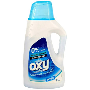Засіб для видалення плям з білих тканин OXY White 1,5л