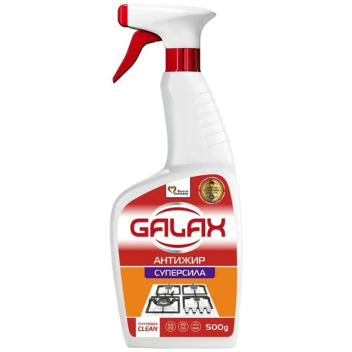 Засіб для видалення жиру з кухонних поверхонь Galax 500г Засіб для видалення жиру з кухонних поверхонь Galax 500г
