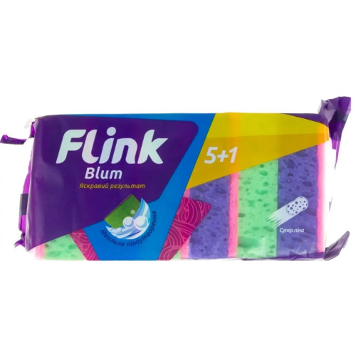 Губки кухонні Blum Flink 6шт Губки кухонні Blum Flink 6шт