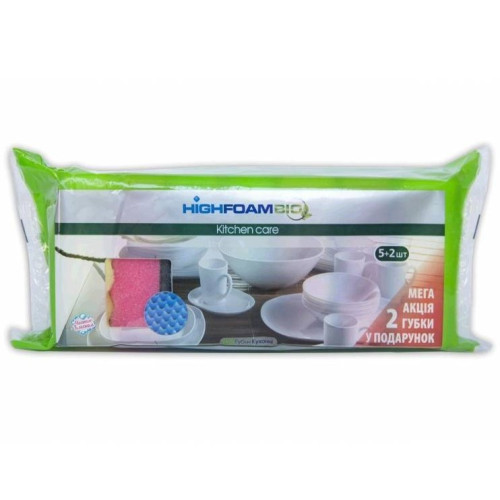 Губки кухонні Perfecto Kitchen Care 7шт