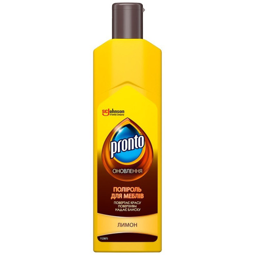 Поліроль для меблів Pronto Expert Care лимон 300г