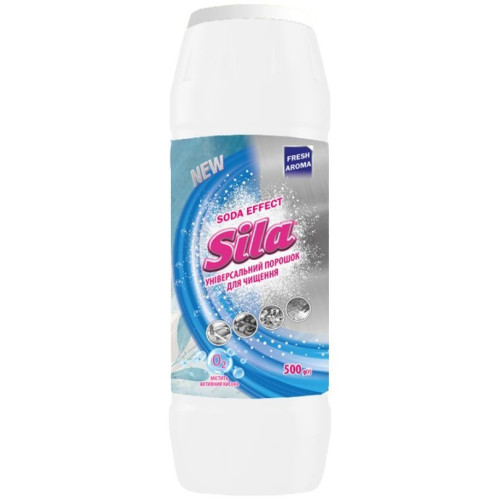 Універсальний порошок для чищення Sila Fresh Aroma 500г Універсальний порошок для чищення Sila Fresh Aroma 500г