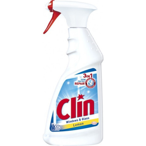 Засіб для миття скла та дзеркал Clin Lemon 500мл